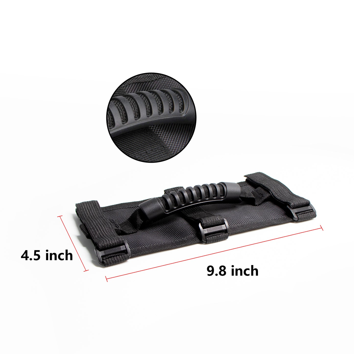 ETL INDUSTRIES Roll Bar Grab Handles Grip Handle for 1955-2024 Jeep Wrangler TJ LJ YJ JK JKU JL JLU Sports Sahara Freedom Rubicon Gladiator JT