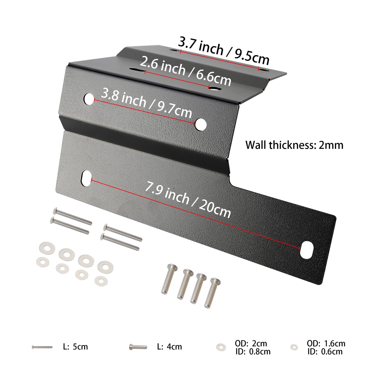 ETL INDUSTRIE Dual A Pillar Light Brackets - Windshield Offroad LED Fog Light Pods Mount Holder for Jeep Wrangler JL & Gladiator JT 2018 2019 2020 2021 2022 2023