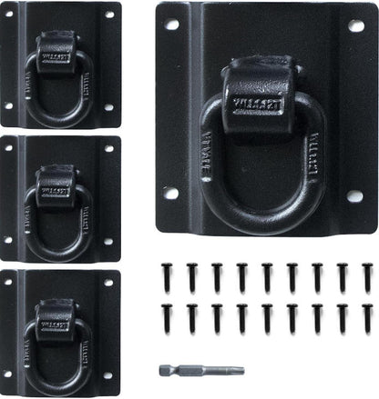 4 Pack Heavy Duty Truck Tie Down Anchors Fit for Ford 2015-2025 F150 F250 F350 & Raptor 2026, Replace# FL3Z-99000A64-B & FL3Z-9928408-AB