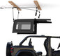 Hard Top Removal Lift for Jeep Wrangler JL JK and Ford Bronco, Hardtop Overhead Garage Storage Hoist, Anti-Drop System, 12 ft, Supports 8-16 ft Ceiling