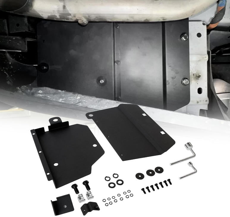 Underbody Cavity Shield Cover for Ford Maverick 2022-2025, Aluminum Alloy, Left Driver Side Rear Wheel, Cavity Protection Splash Shield