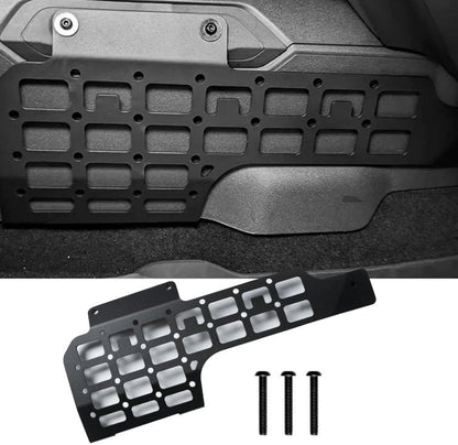 Molle Panel for 2021-2025 Ford Bronco 2/4 Door, Passenger Side Center Console Storage Replacement