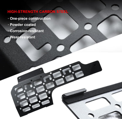 Molle Panel for 2021-2025 Ford Bronco 2/4 Door, Passenger Side Center Console Storage Replacement
