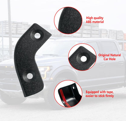 Rear Mud Flap Delete Compatible with Ford F150 2021-2026, 2WD/4WD, Mud Guards Mudflaps Delete Accessories