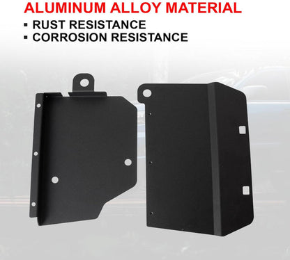Underbody Cavity Shield Cover for Ford Maverick 2022-2025, Aluminum Alloy, Left Driver Side Rear Wheel, Cavity Protection Splash Shield