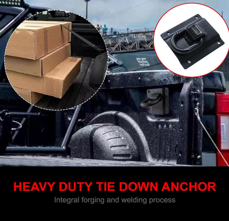 4 Pack Heavy Duty Truck Tie Down Anchors Fit for Ford 2015-2025 F150 F250 F350 & Raptor 2026, Replace# FL3Z-99000A64-B & FL3Z-9928408-AB