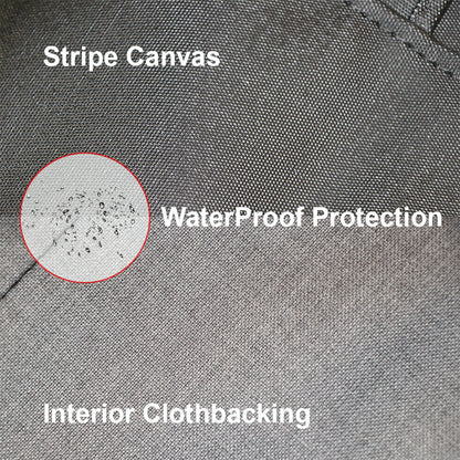 ETL INDUSTRIES Soft Top Replacement with Upper Door Skins Roof Accessories for Jeep Wrangler TJ 1997-2006