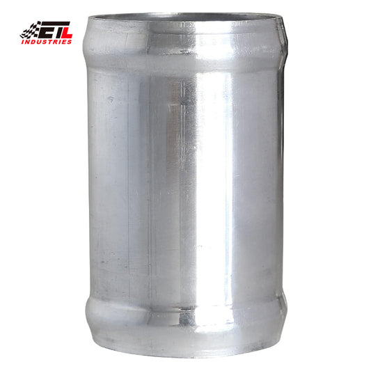 ETL INDUSTRIES Universal OD 4IH(102mm) Aluminum Intake Piping Adapter 3IH(76mm) Length T-6061 Joiner Pipe Connector Tube Air Intercooler Piping