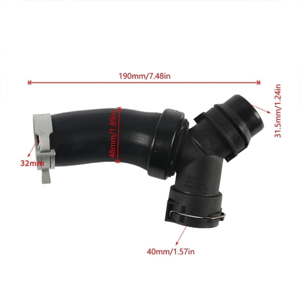 ETL INDUSTRIES Radiator Hose Y-Connector Kit for Ford F-150 5.0L 2011-2020 – 3Pcs Hose Assembly Set