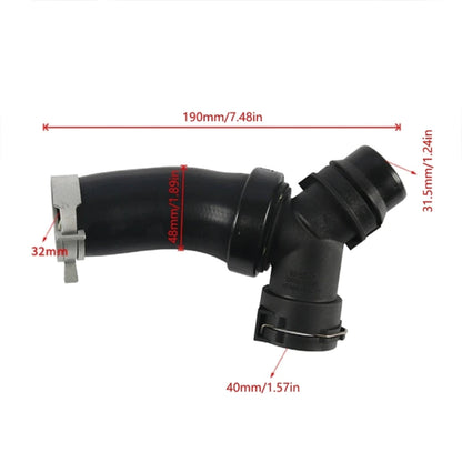 ETL INDUSTRIES Radiator Hose Y-Connector Kit for Ford F-150 5.0L 2011-2020 – 3Pcs Hose Assembly Set