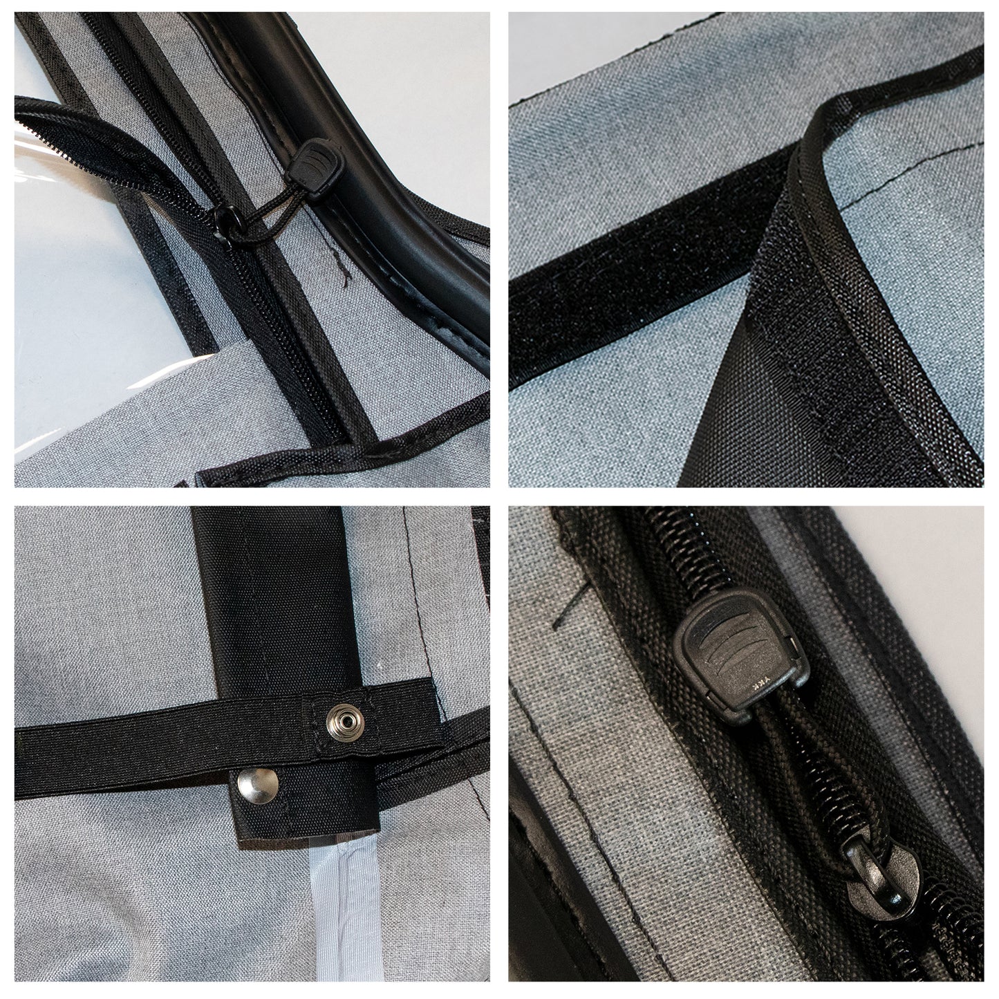 ETL INDUSTRIES Soft Top Replacement with Upper Door Skins Roof Accessories for Jeep Wrangler TJ 1997-2006