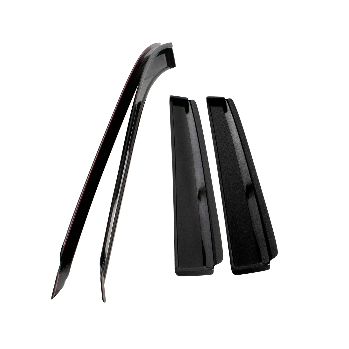 ETL INDUSTRIES in-Channel Side Window Visors Deflectors Rain Guards for Jeep Grand Cherokee 2011 2012 2013 2014 2015 2016 2017 2018 - Wind Guards, Vent Visors, Window Deflectors - 4Pcs