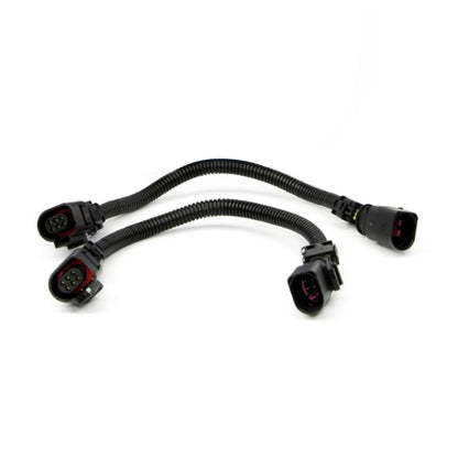 ETL INDUSTRIES 2Pcs 12IH 6 Pin Oxygen Sensor Extension Harness Wires for 2011-2014 Ford Mustang GT Rectangular Connector Front