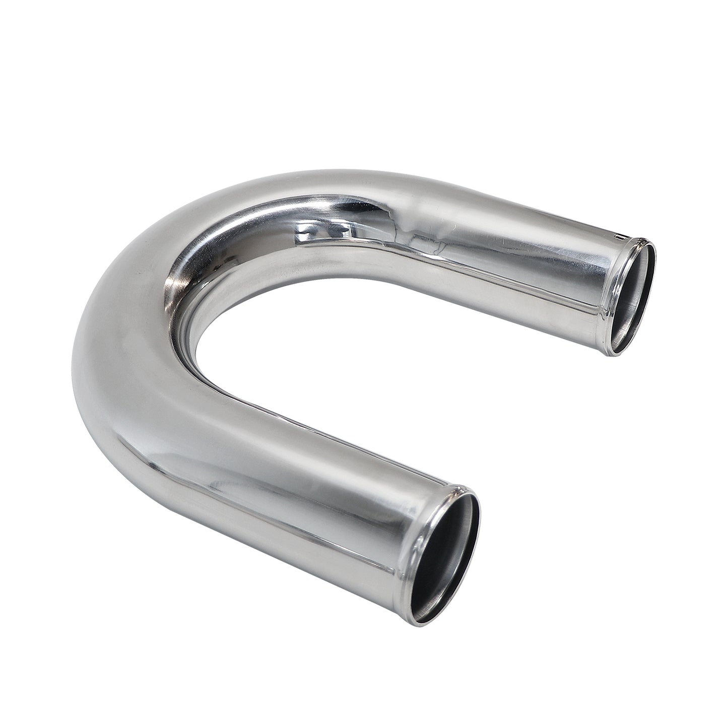 ETL INDUSTRIES OD 2.75IH (70mm), Leg Length 6IH (152mm) 180 Degree Elbow Pipe, 2.75 Inch Aluminum U-Bend Intake Tube Mandrel Universal Turbo Intercooler Piping Polished