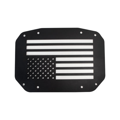 ETL INDUSTRIES Spare Tire Carrier Delete Plate Cover Exterior Accessories Compatible with Jeep Wrangler JL JLU 2018-2023