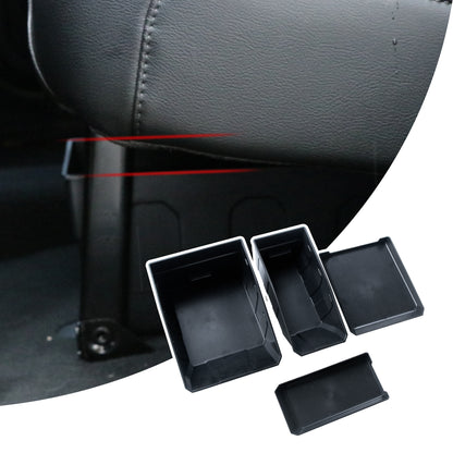 ETL INDUSTRIES Under Seat Storage for Jeep JL 2018-2026 – Rear Organizer Box, 4-Door Only