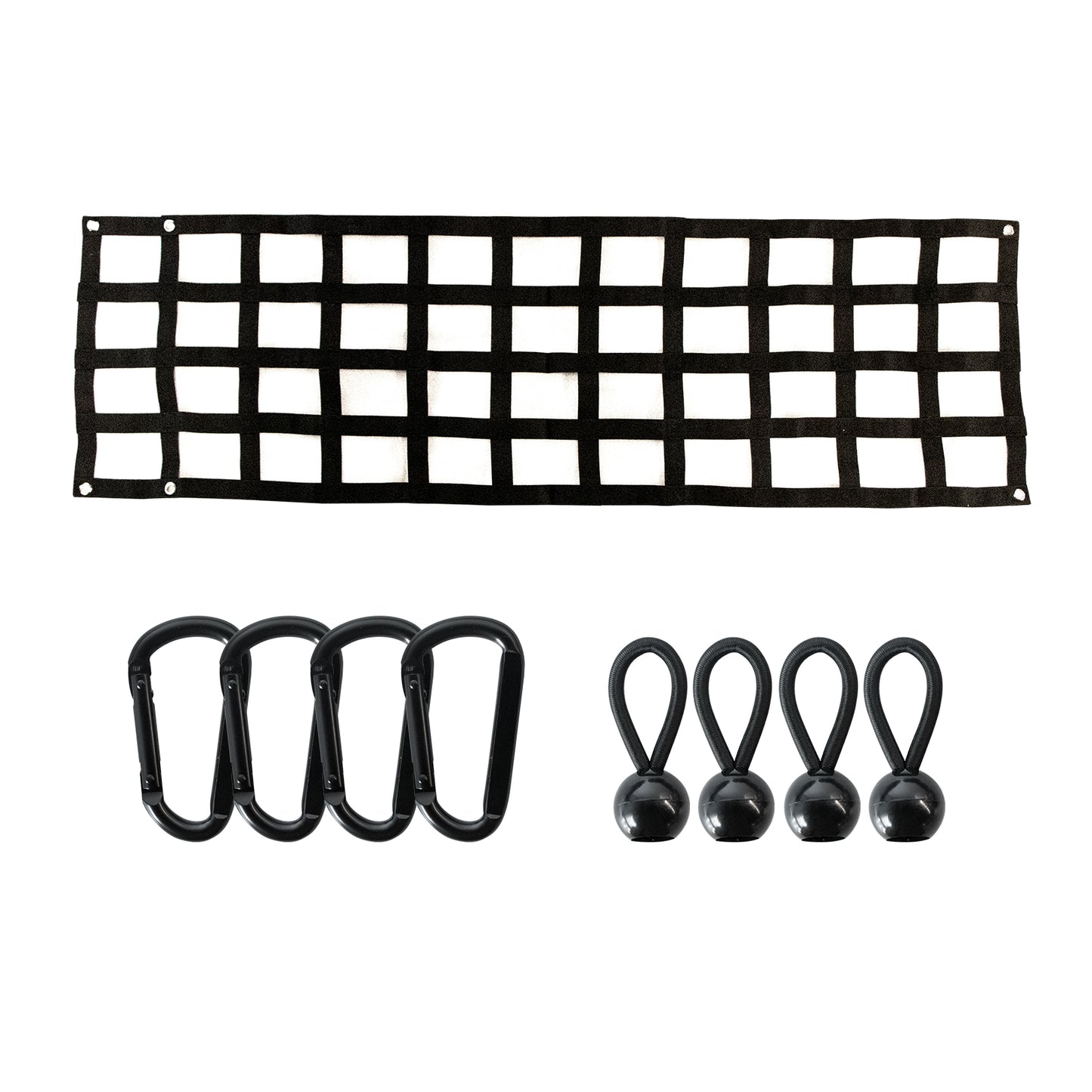 ETL INDUSTRIES 60'' x 18'' Tailgate Net for Pickup Truck Bed, Heavy Duty Tailgate Cargo Netting for Full Size Truck, Chevrolet, Ford, Toyota, GMC, Jeep