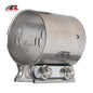 ETL INDUSTRIES 3 Inch Exhaust Clamp, Butt Joint Clamp Sleeve Coupler 304 Stainless Steel, 1 Pc