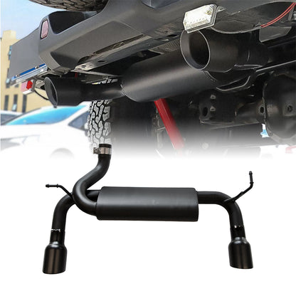 ETL INDUSTRIES Exhaust Muffler System Kit For 2007-2018 Wrangler JK 2/4 Door