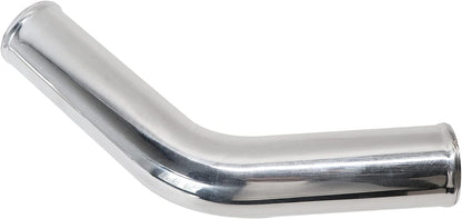 ETL INDUSTRIES OD 4IH (102mm), Leg Length 8IH (203mm) 45 Degree Aluminum Pipe, 4 Inch Intercooler Piping Universal Air Intake Elbow Tube