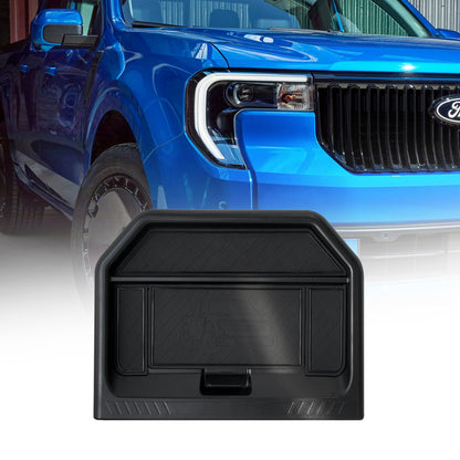 ETL INDUSTRIES Dashboard Storage Organizer for Ford Maverick 2025 2026 – Center Console Insert Tray with Magnetic Lid Hidden Compartment, Anti-Slip