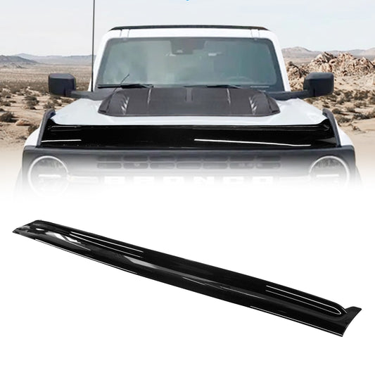 ETL INDUSTRIES Hood Deflector Protector for Ford Bronco 2/4 Door 2021-2026 – Trail Armor Textured Black Hood Guard, Bug & Stone Deflector, No-Drill Installation