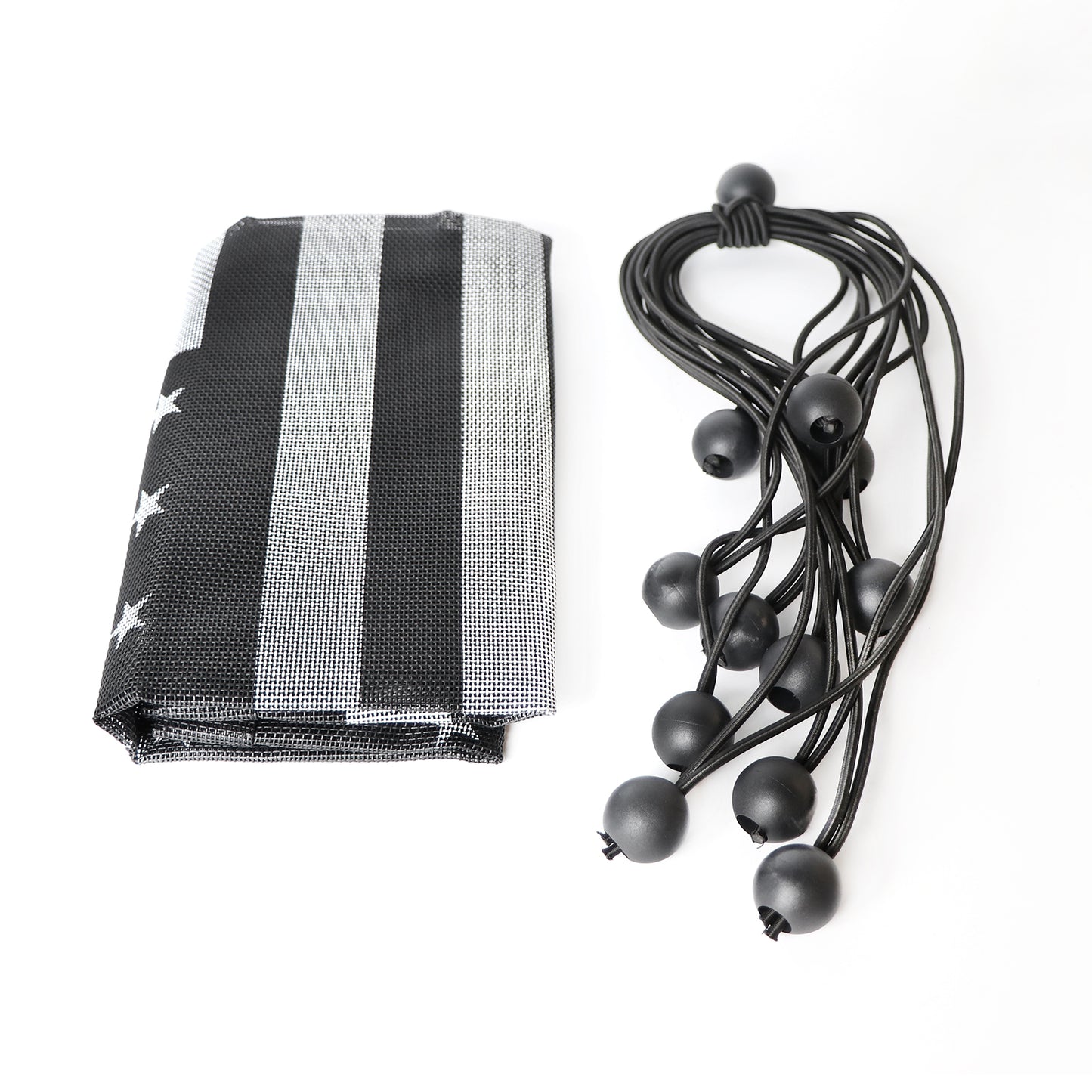 ETL INDUSTRIES Mesh Roof Sunshade Top for Jeep 2/4 Door - American Flag Bikini Top Sun Shade Nets for Jeep Wrangler JL JLU 2018-2023 & Gladiator JT 2020-2023