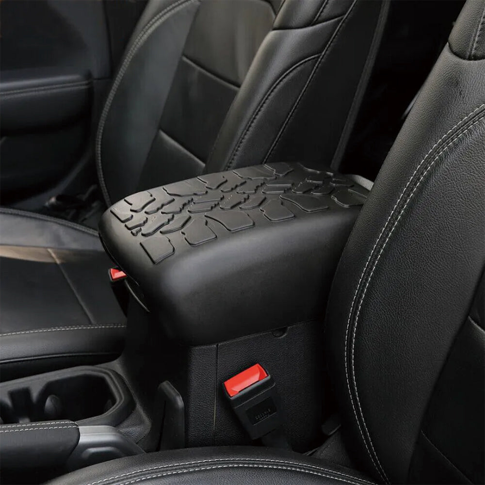 ETL INDUSTRIES Center Console Armrest Cover for 2018-2024 Jeep Wrangler JL JLU & Jeep Gladiator JT, Pet Anti-Scratch Mat Cover