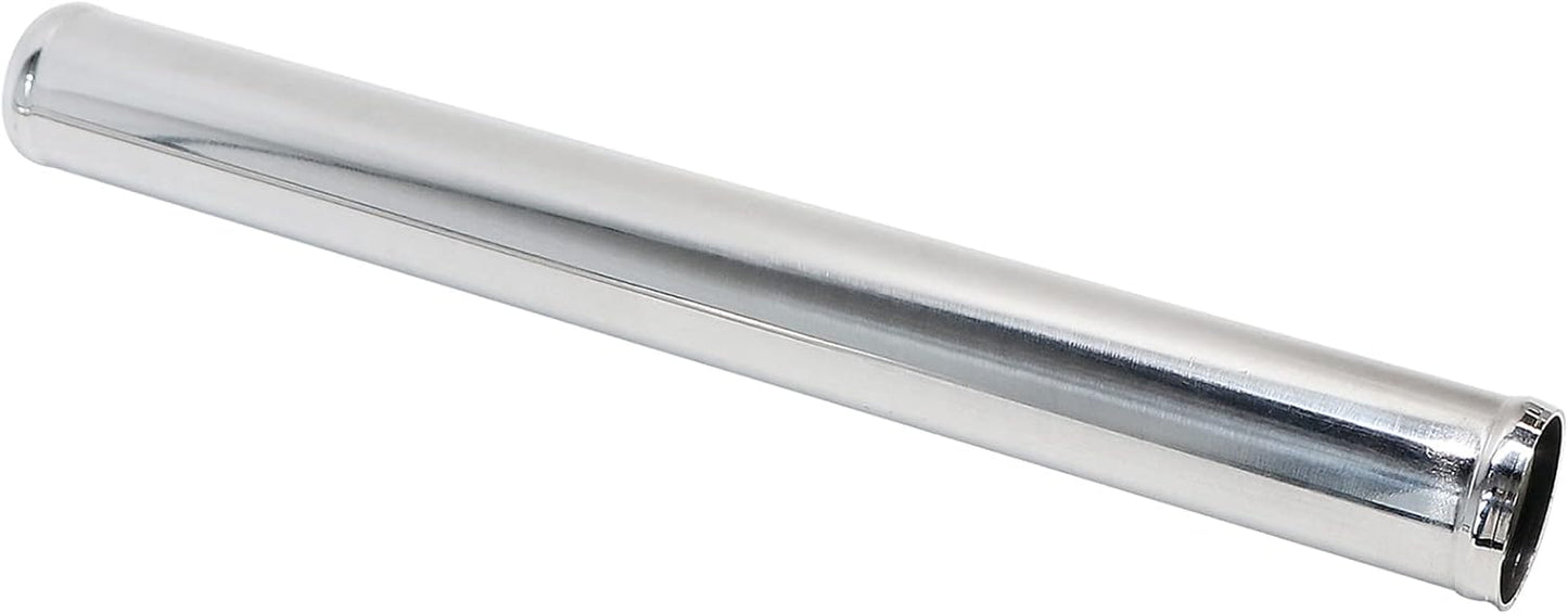 ETL INDUSTRIES Straight Aluminum Pipe Polished, OD: 4IH (102mm), Length 18.00IH (457mm) Intake Tube Tubing Universal Seamless Round Intercooler Piping