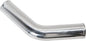 ETL INDUSTRIES OD 4IH (102mm), Leg Length 8IH (203mm) 45 Degree Aluminum Pipe, 4 Inch Intercooler Piping Universal Air Intake Elbow Tube