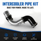 Aluminum Intercooler Pipe Kit for 2011-2016 Ford F250 F350 F450 6.7L PowerStroke – Cold Side, Silver