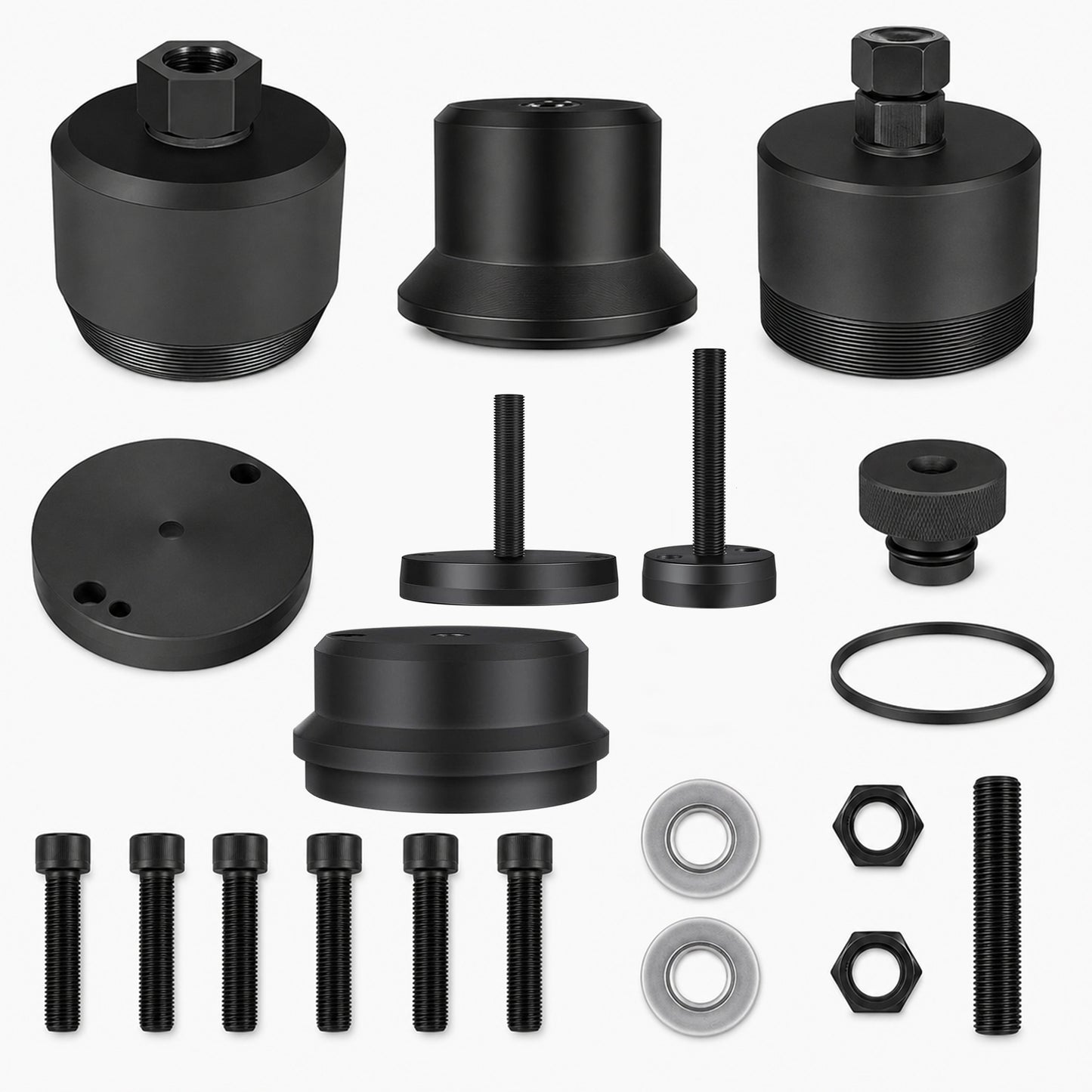 ETL INDUSTRIES Crankshaft Seal Tool Kit for Ford 6.7L Powerstroke – Front & Rear Remover Installer Set, 4-Piece