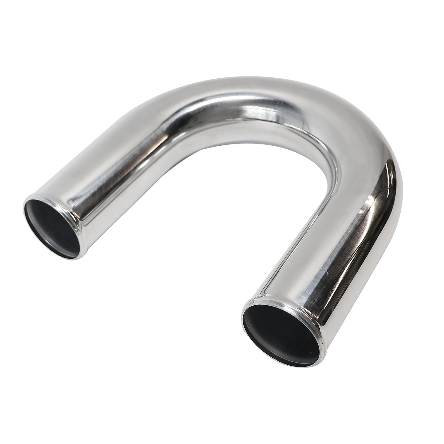 ETL INDUSTRIES OD 2.75IH (70mm), Leg Length 6IH (152mm) 180 Degree Elbow Pipe, 2.75 Inch Aluminum U-Bend Intake Tube Mandrel Universal Turbo Intercooler Piping Polished