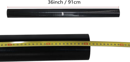 ETL INDUSTRIES 2.5IH ID, 36IH Length Straight Silicone Pipe Hose, Universal 4-Ply Reinforced Radiator Hoses Silicone Long Pipes for Intake Turbo Intercooler