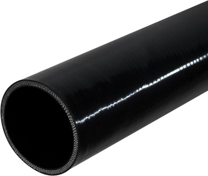 ETL INDUSTRIES 2.5IH ID, 36IH Length Straight Silicone Pipe Hose, Universal 4-Ply Reinforced Radiator Hoses Silicone Long Pipes for Intake Turbo Intercooler