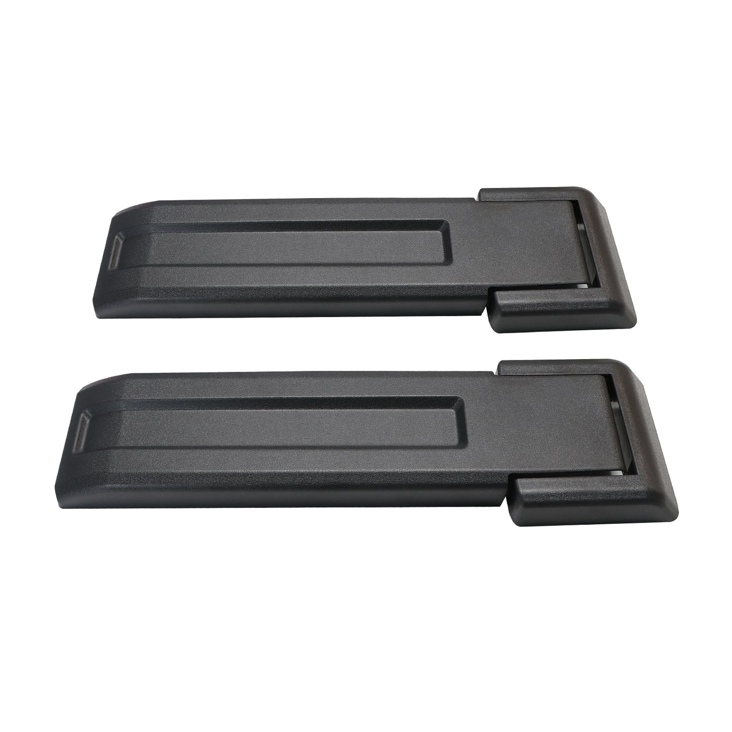 ETL INDUSTRIES Tailgate Hinge Cover Rear Door Trim Spare Tire Bracket Decoration Exterior Accessories for Jeep Wrangler JK & Unlimited 2007-2017 (Black)