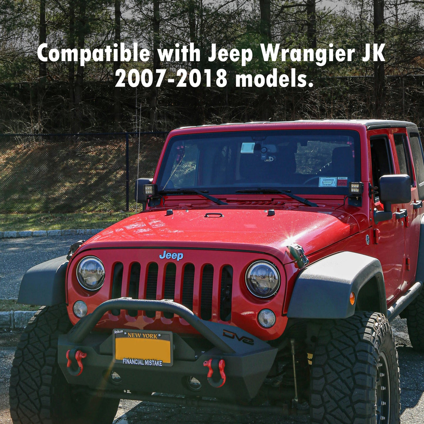 ETL INDUSTRIES Under Seat Storage for Jeep JK 2007-2018 – Rear Organizer Box, 2Pcs Set