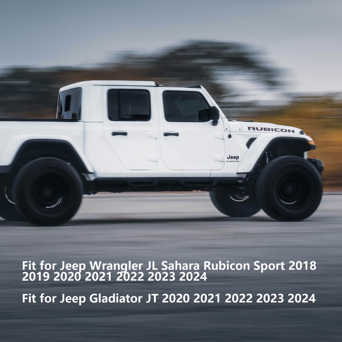 ETL INDUSTRIES Dual Light Hood Mounting Brackets, A-Pillar LED Fog Ditch Light Pod Brackets for 2018-2024 Jeep Wrangler JL JLU Gladiator JT