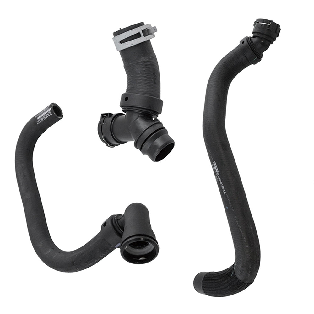 ETL INDUSTRIES Radiator Hose Y-Connector Kit for Ford F-150 5.0L 2011-2020 – 3Pcs Hose Assembly Set