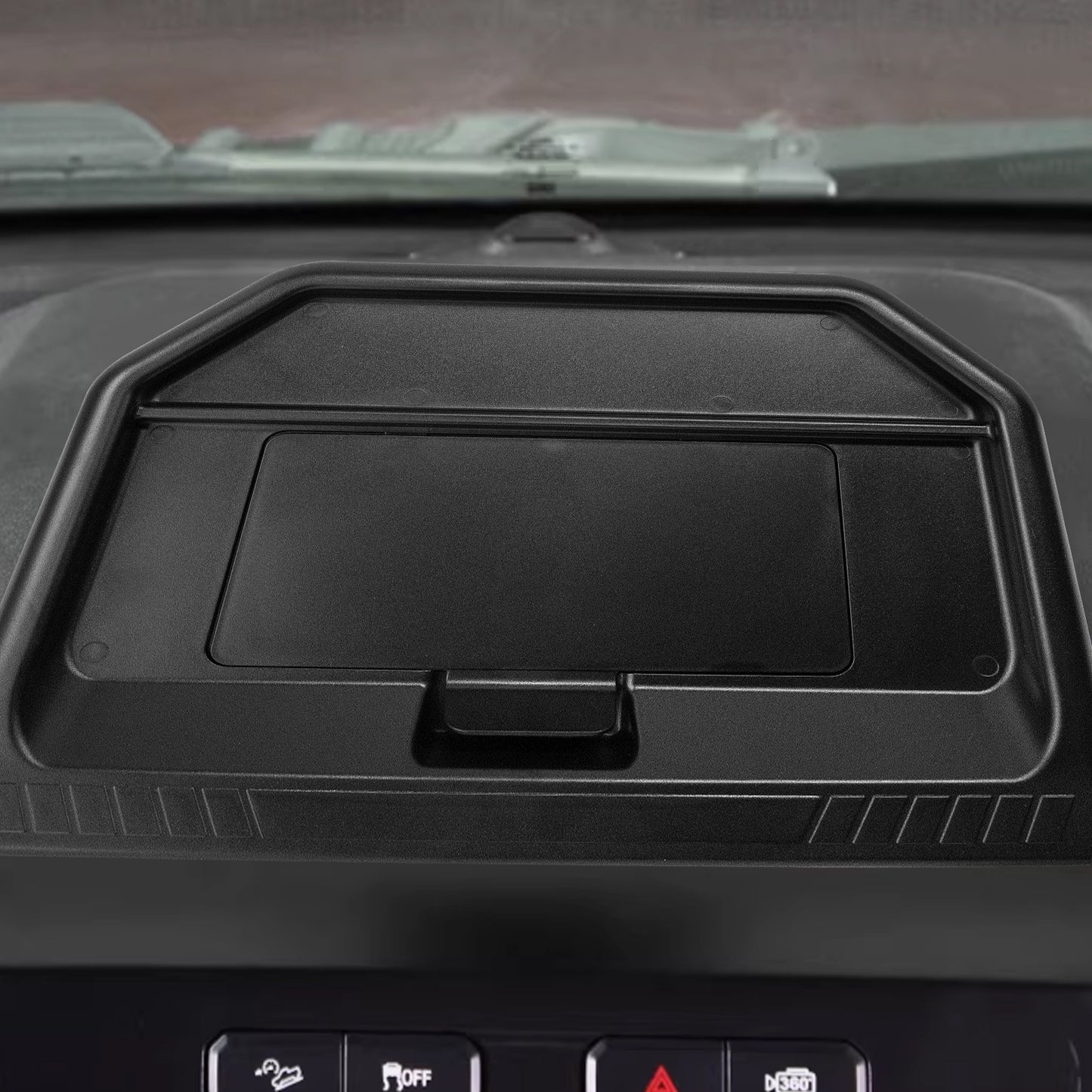 ETL INDUSTRIES Dashboard Storage Organizer for Ford Maverick 2025 2026 – Center Console Insert Tray with Magnetic Lid Hidden Compartment, Anti-Slip