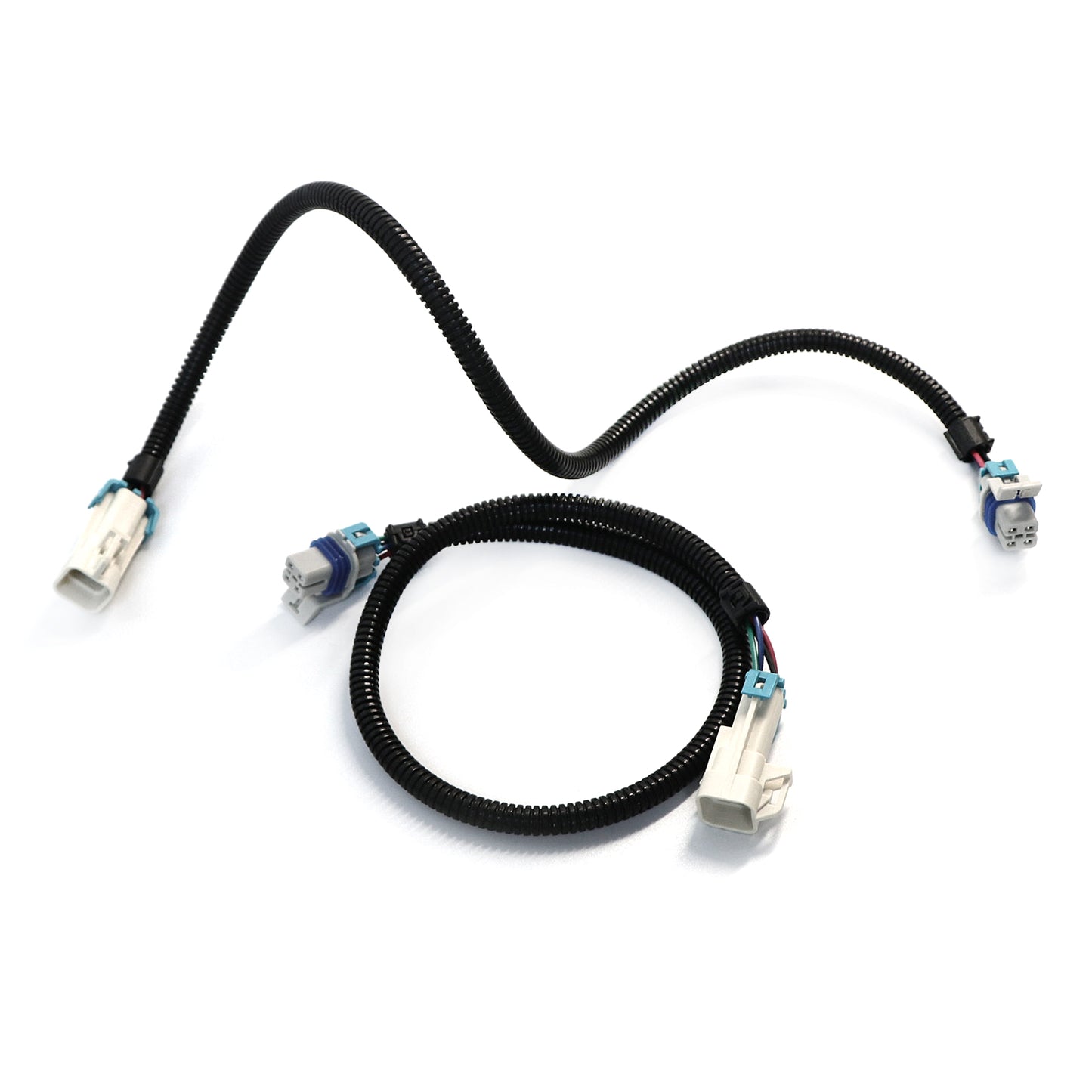 ETL INDUSTRIES 2Pcs 24IH 4 Pin O2 Oxygen Sensor Extension Harness Wires for LS1 LS2 04-06 GTO CTS-V 12IH 2008-2009 G8 GT V8 2004 LS1/LS6 Corvette 2004-2006 LS1/LS2 GTO 2004-2005 LS6 CTS-V Front Only