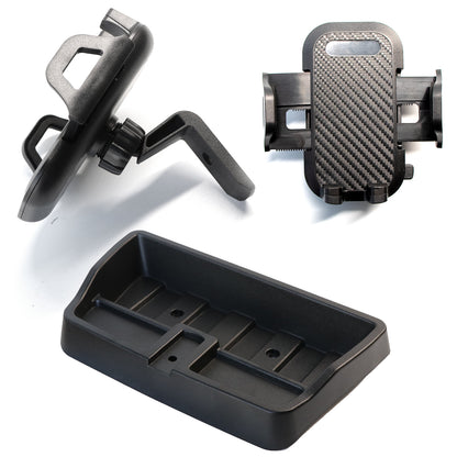 ETL INDUSTRIES Phone Holder Compatible with Jeep Wrangler TJ 1997-2006, Interior Accessories Dashboard Mount Cell Phone Storage Tray