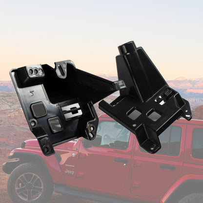 ETL INDUSTRIES Tail Light Brackets Rear Light Mount Kits Tail Lamp Holder for Jeep Wrangler JL 2018-2024