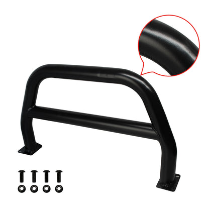 ETL INDUSTRIES Front Steel Brush Guard Fits 2019-2023 for Jeep Gladiator JT & 2018-2023 for Jeep Wrangler JL JLU Rubicon Bumper Steel Bar Grille Brush Guard (high)