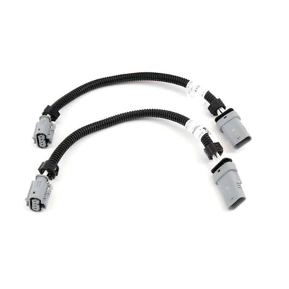 ETL INDUSTRIES 2Pcs 12IH 4 Pin Oxygen Sensor Extension Harness Wires for Chevy Camaro 6.2L 2016-2024 Manual Transmission Flat Connector, White