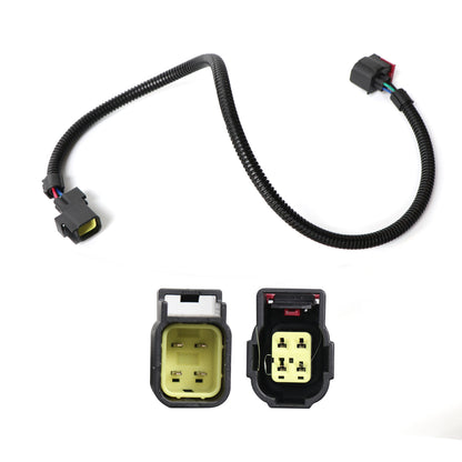 ETL INDUSTRIES 24IH 4 Pin Oxygen Sensor Extension Harness Wires for Jeep Wrangler 3.8L 2007-2018 Square Connector