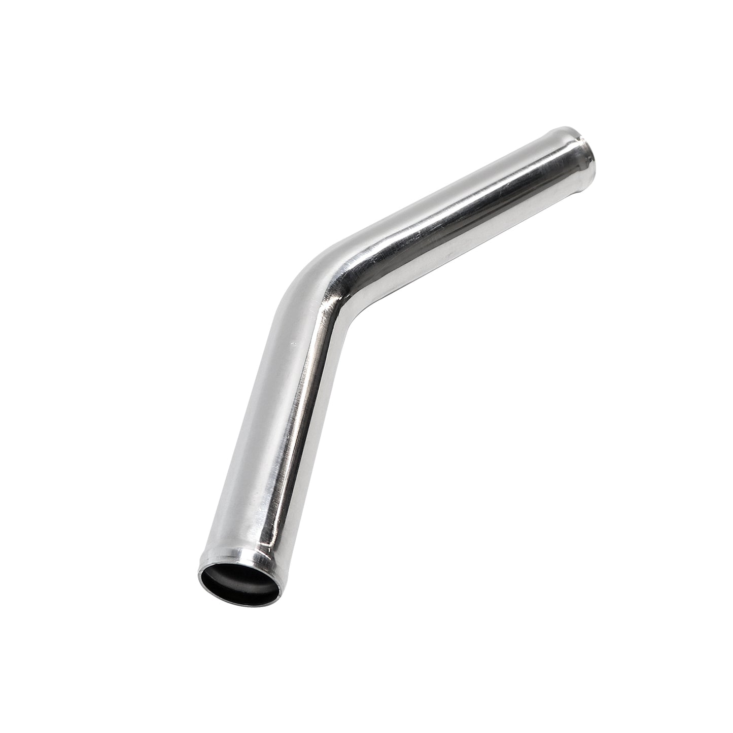 ETL INDUSTRIES OD 3.5IH (89mm), Leg Length 8IH (203mm) 45 Degree Aluminum Pipe, 3.5 Inch Intercooler Piping Universal Air Intake Elbow Tube