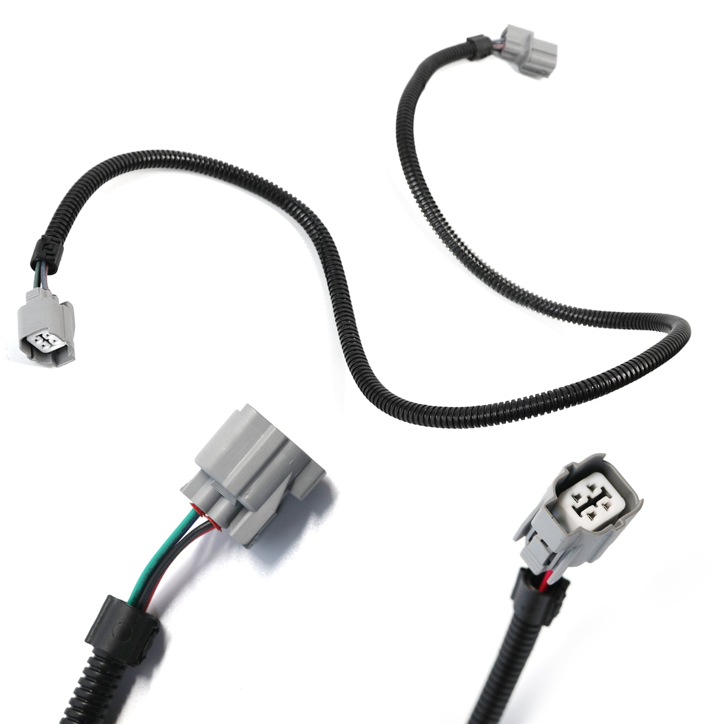 ETL INDUSTRIES 36IH 4 Pin O2 Oxygen Sensor Extension Harness Wires for Honda Acura Civic Integra Prelude Square Connector