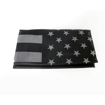 ETL INDUSTRIES Mesh Roof Sunshade Top for Jeep 2/4 Door - American Flag Bikini Top Sun Shade Nets for Jeep Wrangler JL JLU 2018-2023 & Gladiator JT 2020-2023