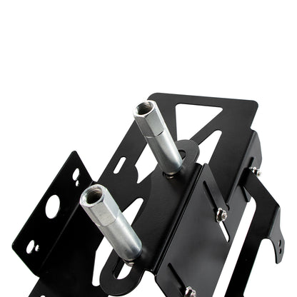 ETL INDUSTRIES Spare Tire License Plate Frame Compatible with 2018-2023 Jeep Wrangler JL JLU Unlimited Licence Bracket Holder